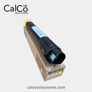 Tóner Amarillo 75XX para Xerox WorkCentre - 006R01518