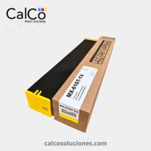 Tóner Amarillo Compatible con Sharp - MX-61GTYA