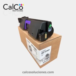 Tóner Negro Compatible con Impresora Multifuncional Ricoh SP C360