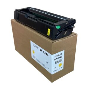 toner amarillo compatible con la ricoh spc340