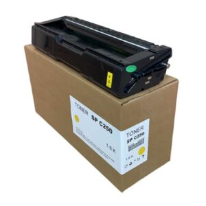 toner compatible con ricoh spc250 color amarillo