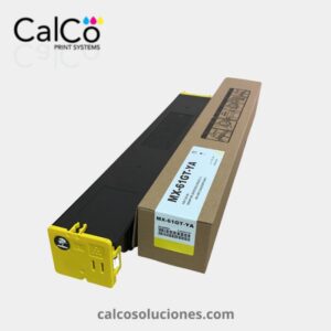 Tóner Amarillo Compatible con Sharp - MX-61GTYA