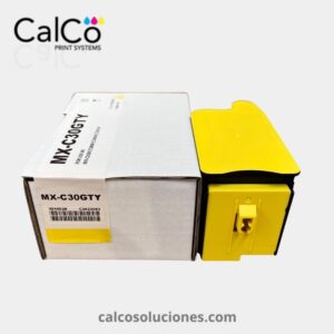 Tóner Amarillo MX-C30GTY para Sharp - MXC30GTY