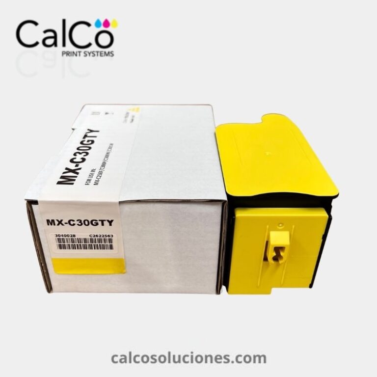 Tóner Amarillo MX-C30GTY para Sharp - MXC30GTY