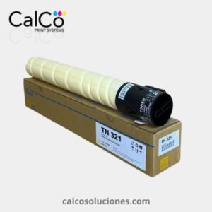 Tóner Amarillo TN321 para Konica Minolta - A33K230