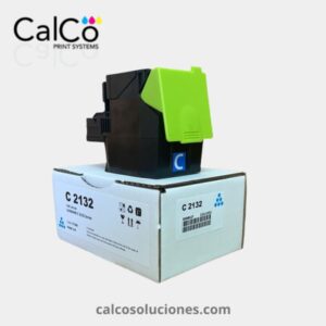 Tóner C-2132 Cyan, Compatible con Lexmark - 24B6008 C