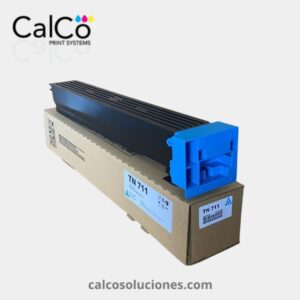 Tóner Cian TN711 compatible con Konica Minolta - A3VU430