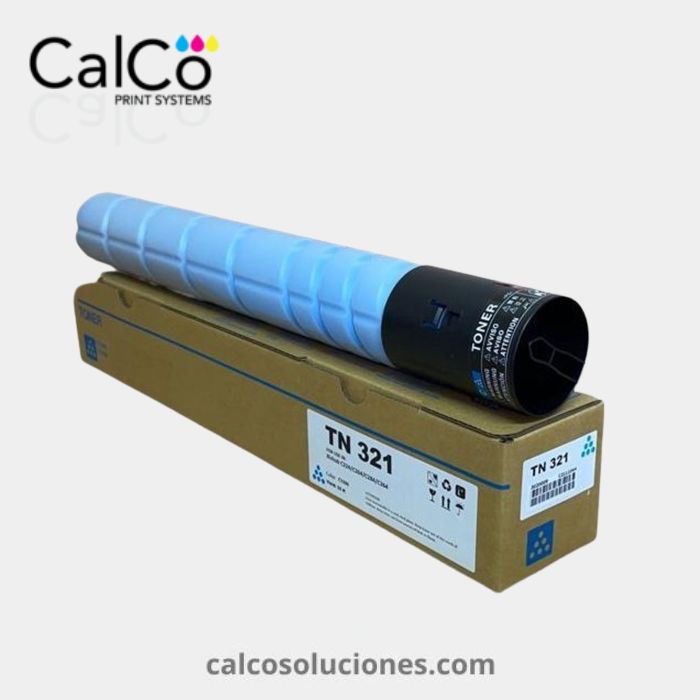 Tóner Cian TN321 para Konica Minolta - A33K430