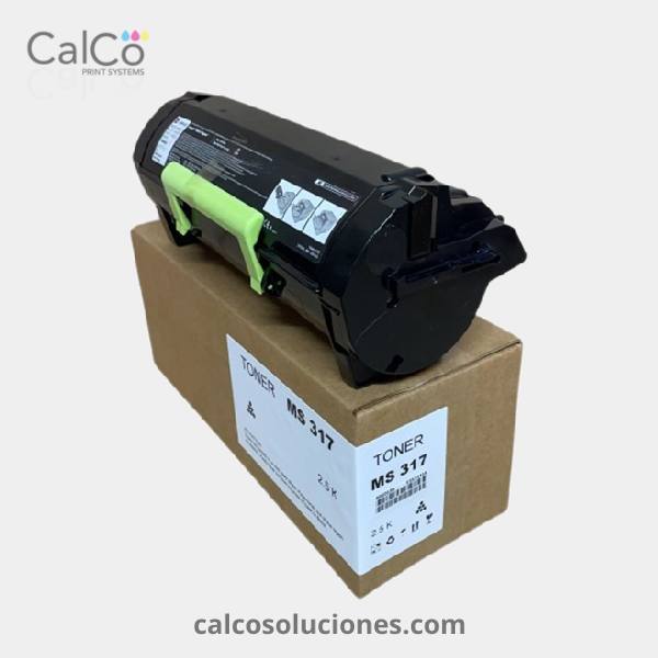 Tóner Compatible con Lexmark MS317 - 51B2000 / 51B2H00 / 51B2X00