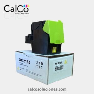 Tóner compatible con Lexmark XC 2132 Amarillo - 24XB6010 Y