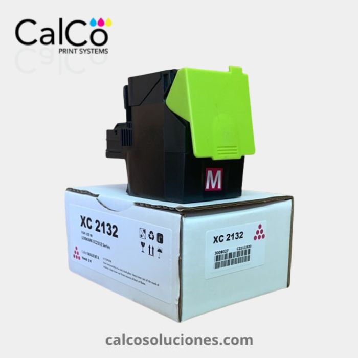 Tóner compatible con Lexmark XC-2132 Magenta - 24XB6009 M