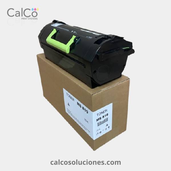 Tóner Negro MS810 HC para Lexmark - 52D4H00