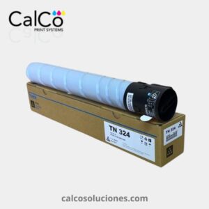 Tóner Negro TN324 para Konica Minolta - A8DA150/A8DA190