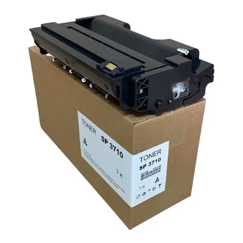 toner negro compatible con impresora ricoh sp 3710