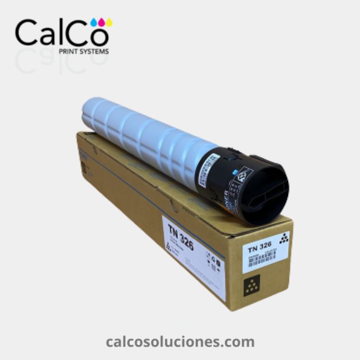 Tóner Negro TN-326 para Konica Minolta - AAJ6030