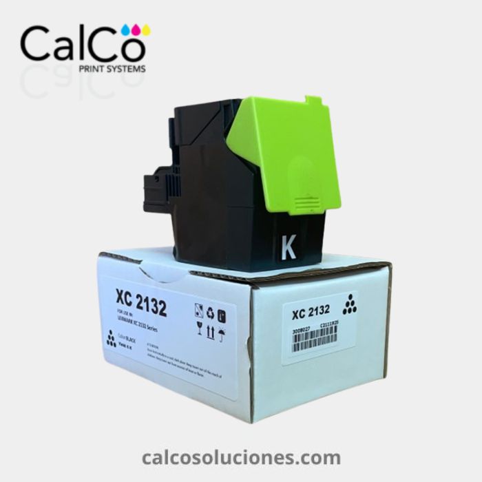 Tóner Negro XC-2132 compatible con Lexmark - 24XB6011 K