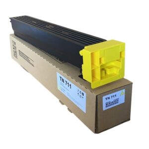 Tóner TN711 Amarillo para Konica Minolta Bizub C654 / 754