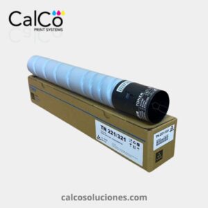 Tóner Negro TN221 para Konica Minolta - A8K3150