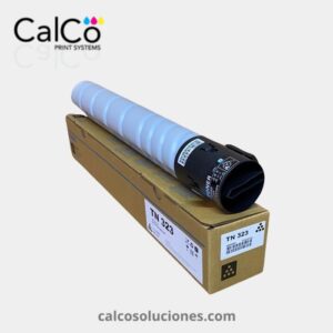 Tóner negro TN 323 para Konica Minolta - A87M090