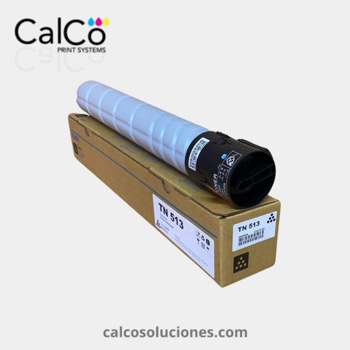 Tóner Negro TN513 para Konica Minolta - A33K051