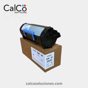 Tóner negro para Konica Minolta TNP40 HC - A6WN01K