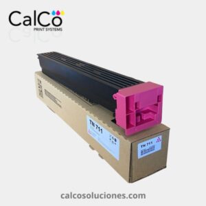 Tóner Magenta TN711 para Konica Minolta Bizub C654 / 754 - A3VU330