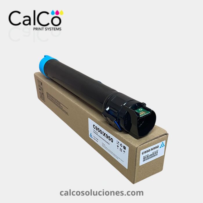 Tóner X950 Cyan Compatible con Lexmark - X950X2CG