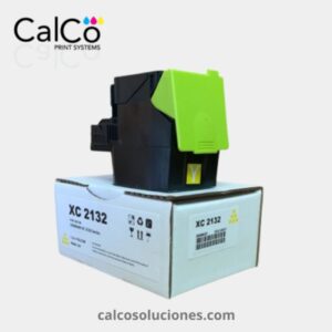 Tóner XC 2132 Amarillo HC compatible con Lexmark - 24XB6010HC Y
