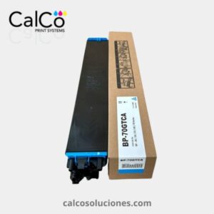 Tóner Cyan BP70, Compatible con Sharp - BPGT70CA