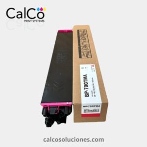 Tóner Magenta BP70 compatible con Sharp - BPGT70MA