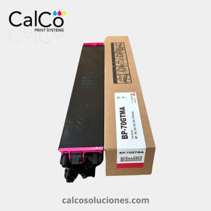 Tóner Magenta BP70 compatible con Sharp - BPGT70MA