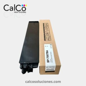 Tóner Negro BP70 compatible con Sharp - BPGT70BA