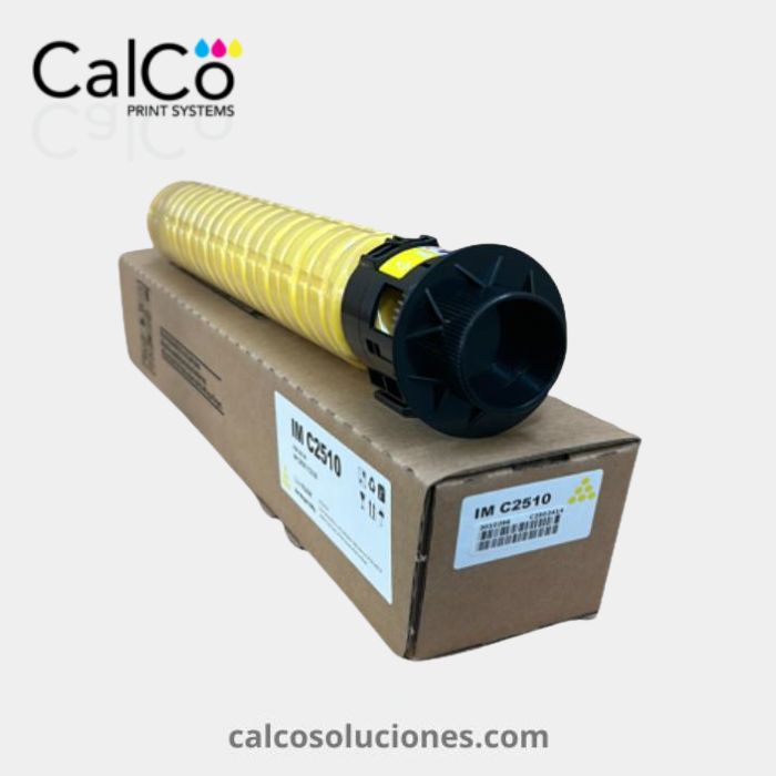Tóner Amarillo IM C2510 para Ricoh- 842312