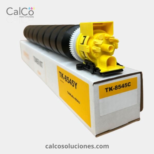 toner amarillo tk8545 compatible con kyocera taskalfa