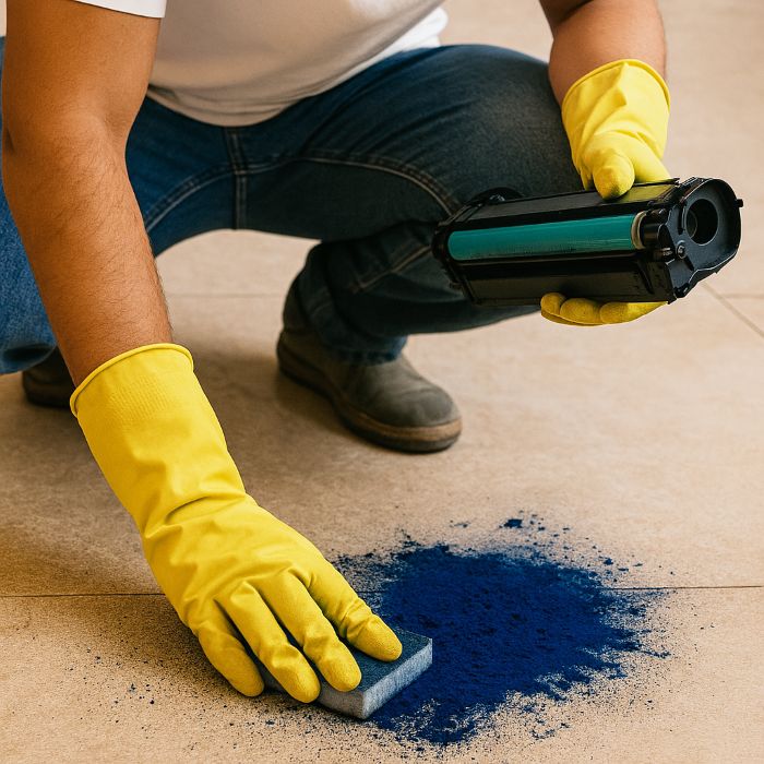 Recomendaciones ante un Derrame de Tóner