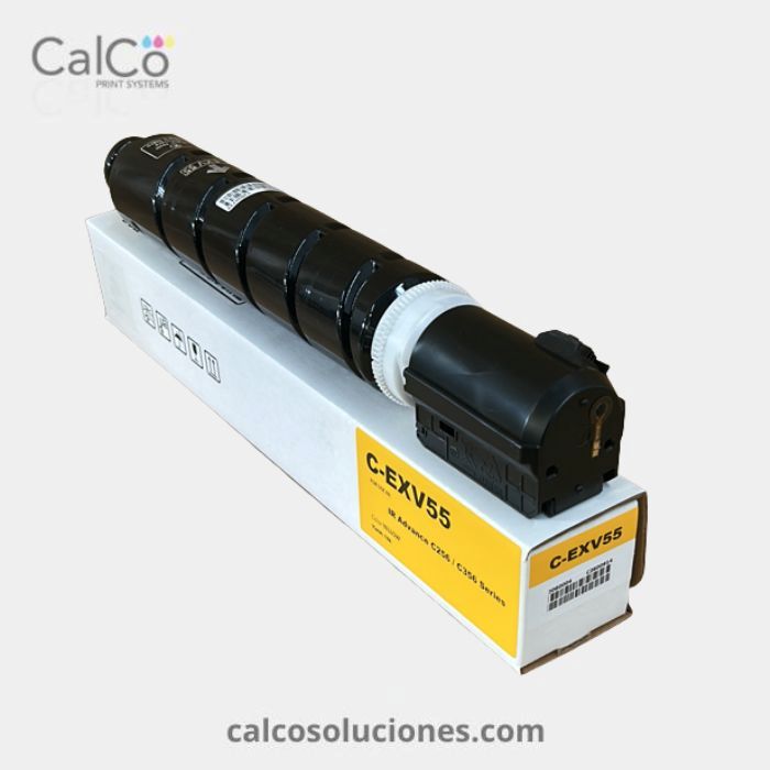 Tóner Amarillo Compatible con Canon C-EXV55 - 2185C002