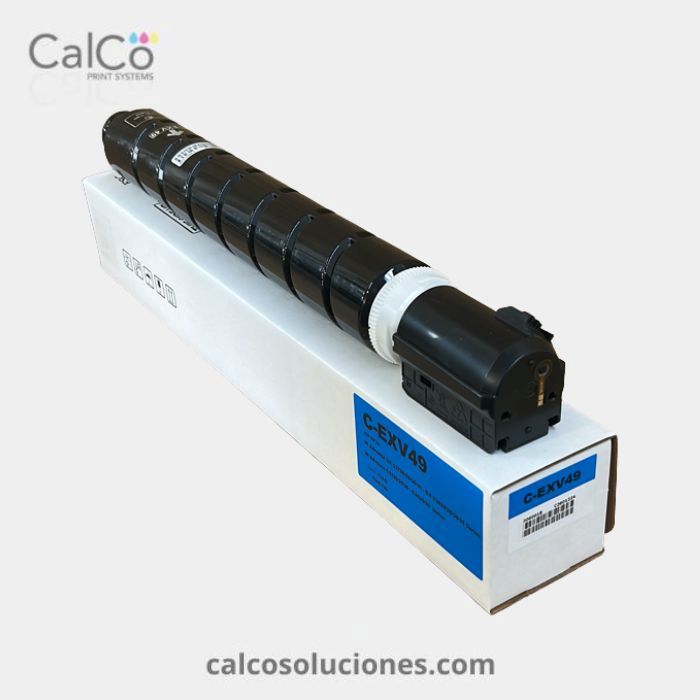 Tóner Compatible Canon C-EXV49 Cyan