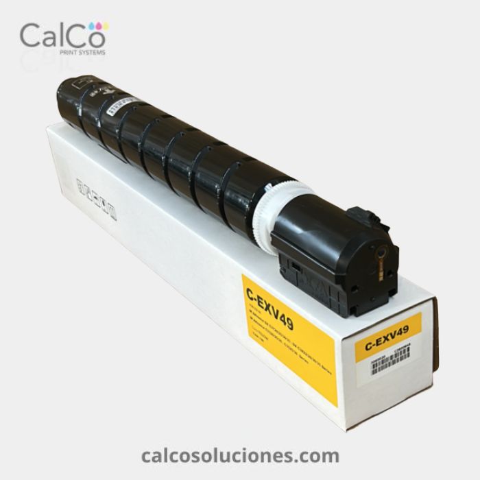 Tóner Compatible Canon C-EXV49 Yellow