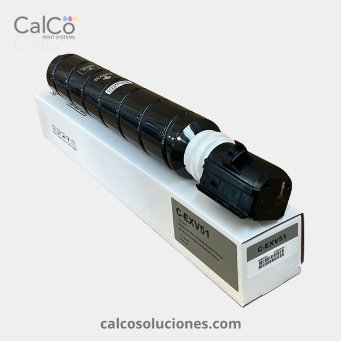 Tóner Compatible Canon C-EXV51 Black