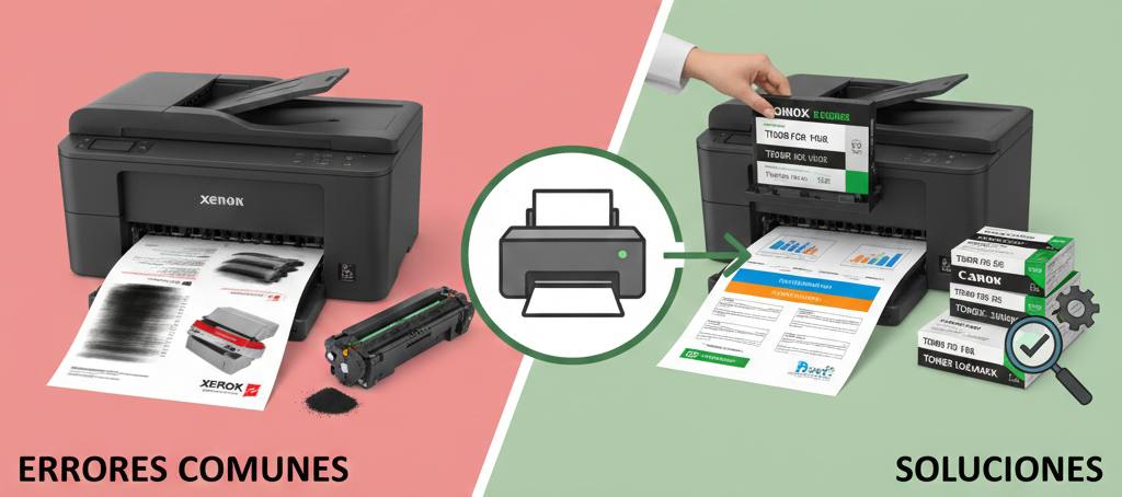 Errores comunes al usar tóner compatible y cómo evitarlos
