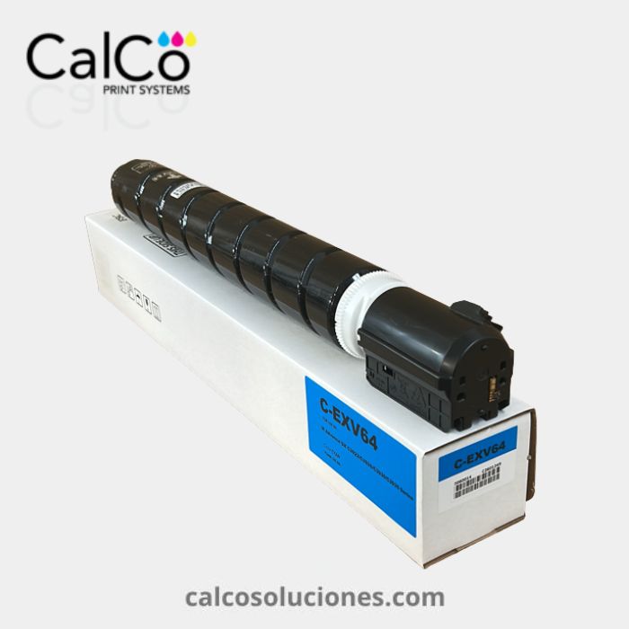 Tóner Compatible Canon C-EXV64 Cian para IR Advance DX C3922 Series