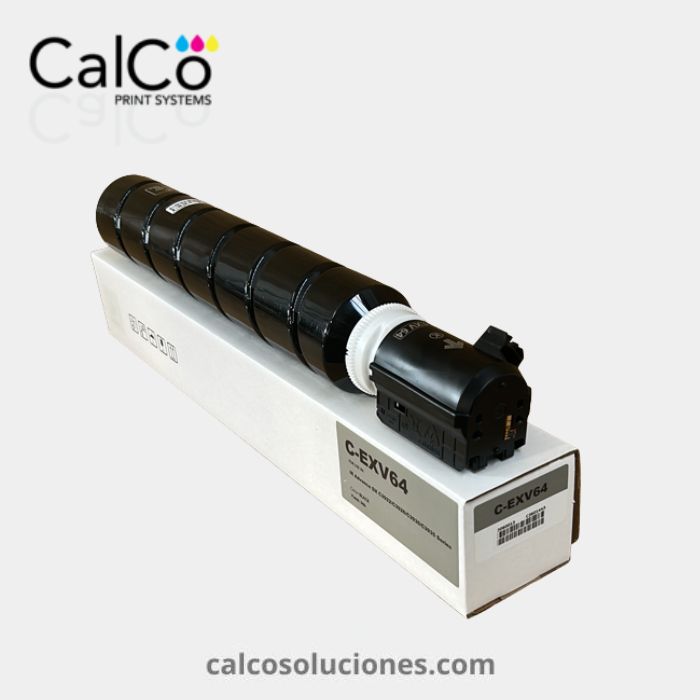 Tóner Compatible Canon C-EXV64 Black para IR Advance DX C3922 Series