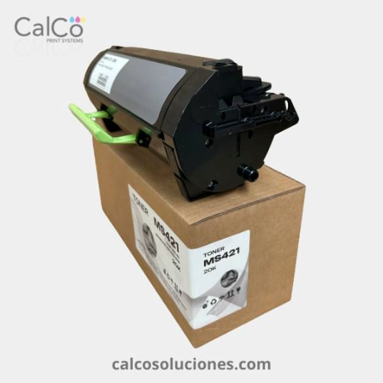 toner para impresora lexmark ms 421