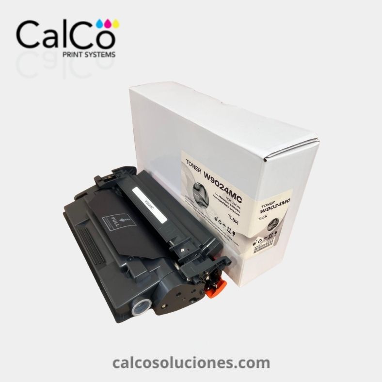 Tóner Negro W9024MC para HP